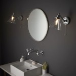 Faraday - Bathroom Polished Chrome Wall Lamp with Clear Glass Faraday - Bathroom Polished Chrome Wall Lamp with Clear Glass