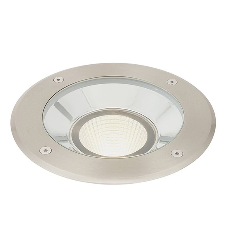 Saxby-94059 - Hoxton - LED Stainless Steel Ground Recessed Light