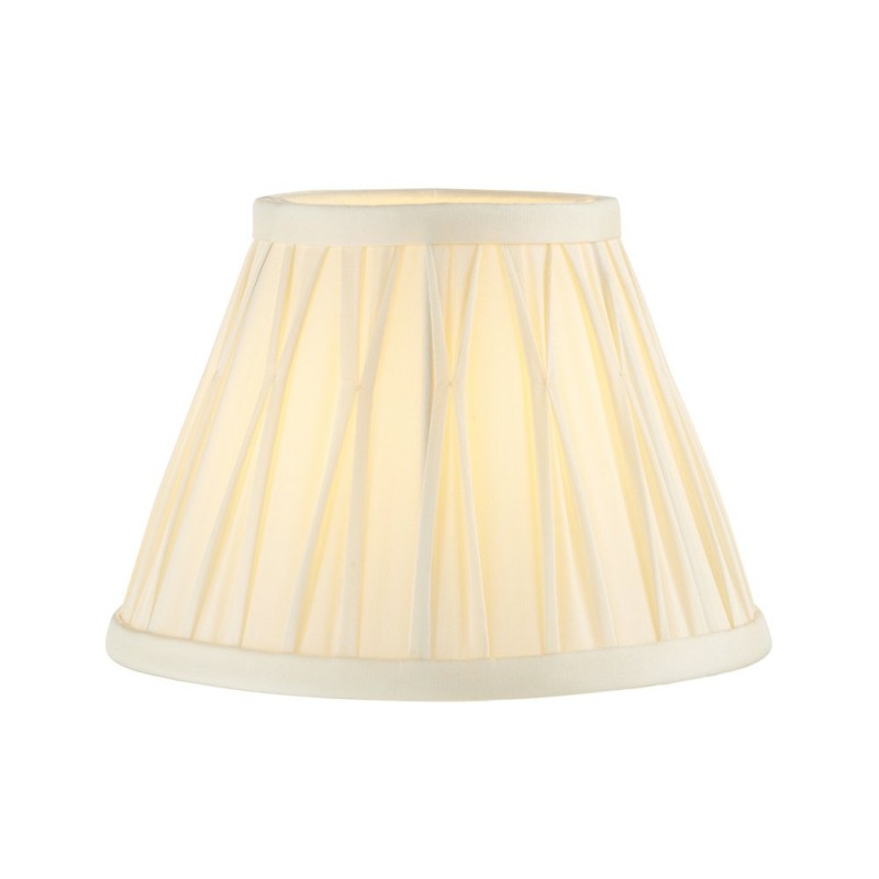 Accessories - Chatsworth - 6.5 inch Ivory Silk Shade Endon-94351 - Chatsworth - 6.5 inch Ivory Silk Shade