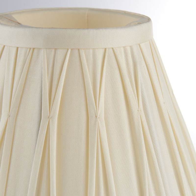 Accessories - Chatsworth - 6.5 inch Ivory Silk Shade Endon-94351 - Chatsworth - 6.5 inch Ivory Silk Shade