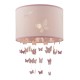 Accessories - Amathea - Decorative Pink Shade for Hanging Pendant Endon-94356 - Amathea - Decorative Pink Shade for Hanging Pendant
