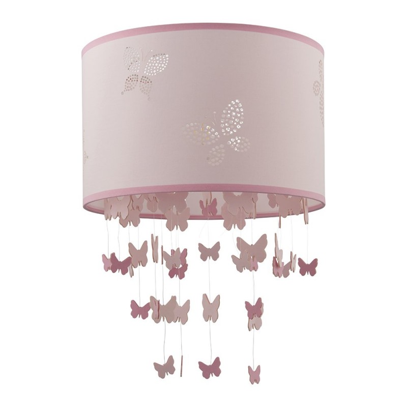 Accessories - Amathea - Decorative Pink Shade for Hanging Pendant Endon-94356 - Amathea - Decorative Pink Shade for Hanging Pendant
