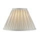 Accessories - Chatsworth - 12 inch Silver Silk Shade Endon-94360 - Chatsworth - 12 inch Silver Silk Shade