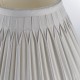 Accessories - Chatsworth - 10 inch Silver Silk Shade Endon-94363 - Chatsworth - 10 inch Silver Silk Shade