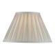 Accessories - Chatsworth - 14 inch Silver Silk Shade Endon-94365 - Chatsworth - 14 inch Silver Silk Shade