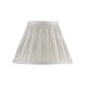 Accessories - Chatsworth - 8 inch Silver Silk Shade Endon-94368 - Chatsworth - 8 inch Silver Silk Shade