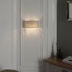 Endon-94372 - Malmesbury - Silver Grey with Crystal Wall Lamp
