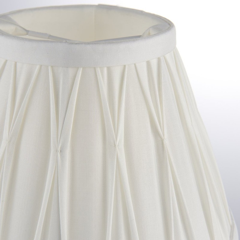Accessories - Chatsworth - 6.5 inch Vintage White Silk Shade Endon-94374 - Chatsworth - 6.5 inch Vintage White Silk Shade