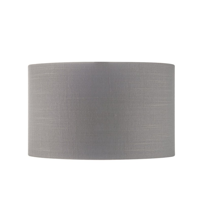 Accessories - Highclere - 10 inch Charcoal Linen & Metallic Shade Endon-94380 - Highclere - 10 inch Charcoal Linen & Metallic Shade