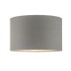Accessories - Highclere - 10 inch Charcoal Linen & Metallic Shade Endon-94380 - Highclere - 10 inch Charcoal Linen & Metallic Shade