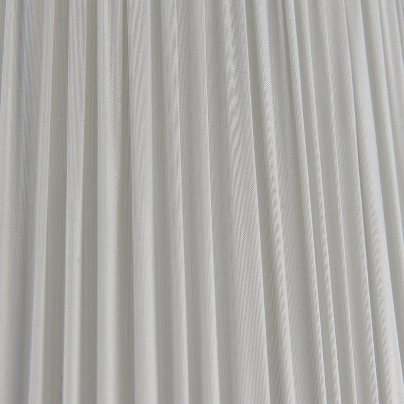 Accessories - Wentworth - 12 inch Silver Silk Shade Endon-94382 - Wentworth - 12 inch Silver Silk Shade
