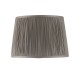 Accessories - Wentworth - 12 inch Charcoal Grey Silk Shade Endon-94383 - Wentworth - 12 inch Charcoal Grey Silk Shade
