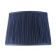 Endon-94384 - Wentworth - Shade Only - 30 cm Blue Silk Shade