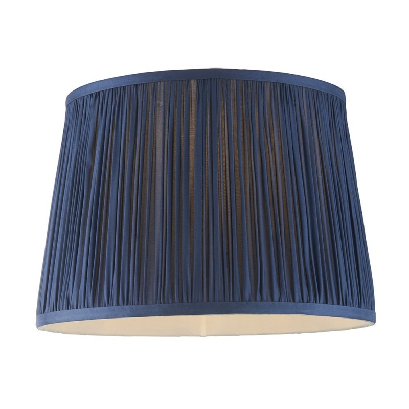 Accessories - Wentworth - 12 inch Blue Silk Shade Endon-94384 - Wentworth - 12 inch Blue Silk Shade