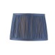 Endon-94387 - Wentworth - Shade Only - 8 inch Blue Silk Shade
