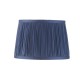 Endon-94387 - Wentworth - Shade Only - 8 inch Blue Silk Shade