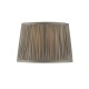 Accessories - Wentworth - 10 inch Charcoal Grey Silk Shade Endon-94389 - Wentworth - 10 inch Charcoal Grey Silk Shade