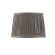 Accessories - Wentworth - 10 inch Charcoal Grey Silk Shade Endon-94389 - Wentworth - 10 inch Charcoal Grey Silk Shade