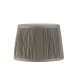 Accessories - Wentworth - 8 inch Charcoal Grey Silk Shade Endon-94390 - Wentworth - 8 inch Charcoal Grey Silk Shade