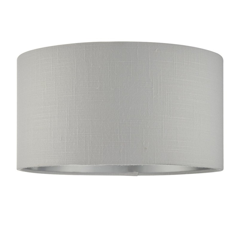 Accessories - Highclere - 12 inch Silver & Bright Nickel Shade Endon-94393 - Highclere - 12 inch Silver & Bright Nickel Shade