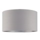 Accessories - Highclere - 14 inch Silver & Bright Nickel Shade Endon-94395 - Highclere - 14 inch Silver & Bright Nickel Shade