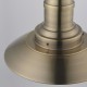 Ceiling Lights - Polperro - Antique Brass & Clear Glass Single Pendant Endon-94405 - Polperro - Antique Brass & Clear Glass Single Pendant