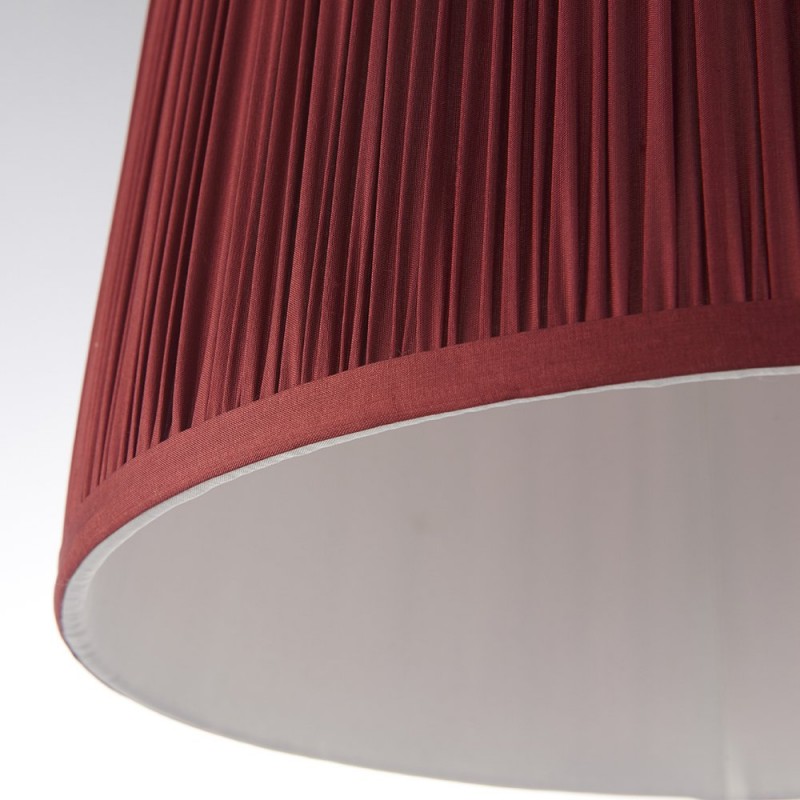 Accessories - Wentworth - 12 inch Red Silk Shade Endon-94411 - Wentworth - 12 inch Red Silk Shade