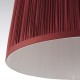 Accessories - Wentworth - 12 inch Red Silk Shade Endon-94411 - Wentworth - 12 inch Red Silk Shade