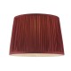 Accessories - Wentworth - 12 inch Red Silk Shade Endon-94411 - Wentworth - 12 inch Red Silk Shade