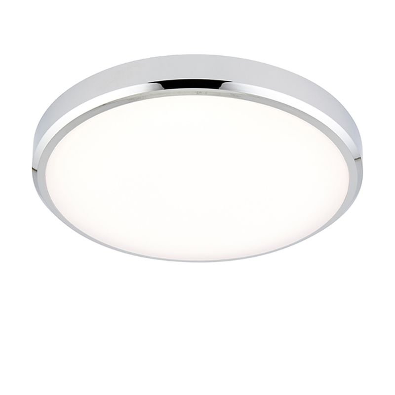 Saxby-94520 - Cobra CCT - White & Chrome Flush with Colour Changing Technology
