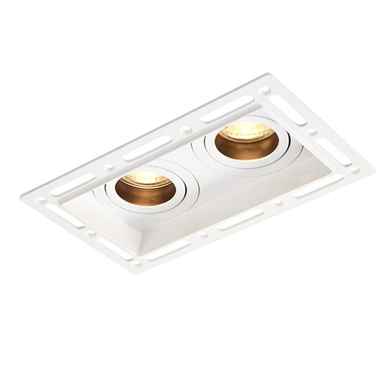 Saxby-94754 - Trimless - Trimless Tilt Twin Recessed Downlight