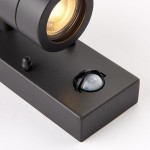 Palin - Outdoor Anthracite Grey Up&Down PIR Wall Lamp Palin - Outdoor Anthracite Grey Up&Down PIR Wall Lamp