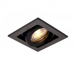 Xeno - Square Matt Black Recessed Downlight