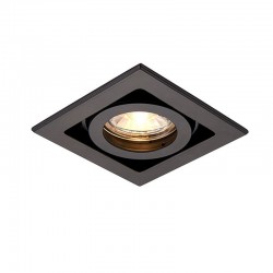 Xeno - Square Matt Black Recessed Downlight