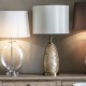 Endon-95461 - Dahlia - Ivory Shade & Decorative Base Table Lamp