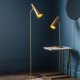 Table & Floor Lamp - Karna - Antique Brass & Gold Floor Lamp Endon-95476 - Karna - Antique Brass & Gold Floor Lamp