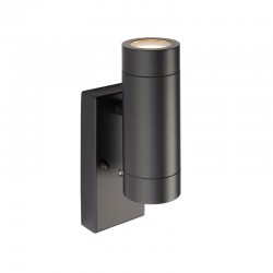 Palin - Photocell Black Up&Down Wall Lamp Palin - Photocell Black Up&Down Wall Lamp