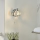Endon-96135 - Ria - Bathroom Crystal & Chrome Wall Lamp