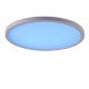 Bathroom Lights - Smart Halo - Bathroom Smart White Flush with Colour Changing Saxby-96197 - Smart Halo - Bathroom Smart White Flush with Colour Changing