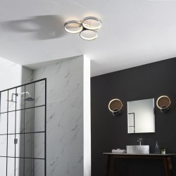 Radius - Polished Chrome 3 Light LED Ceiling Lamp Radius - Polished Chrome 3 Light LED Ceiling Lamp