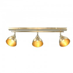 Wyatt - Antique Brass Triple Spotlights Wyatt - Antique Brass Triple Spotlights