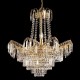 Endon-96819-GO - Adagio - Crystal Glass with Gold 9 Light Chandelier