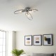Endon-96833 - Amari - Clear Glass & Chrome 3 Light Ceiling Lamp