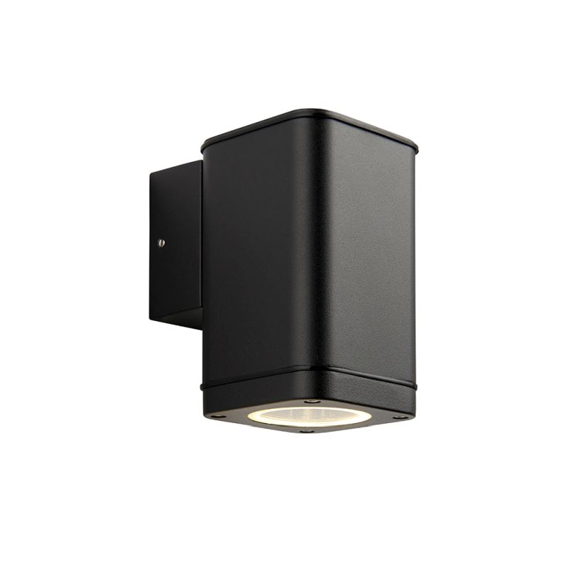 Endon-96910 - Milton - Outdoor Textured Black Wall Lamp