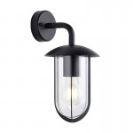 Quinn - Outdoor Black Wall Lamp with Clear Diffuser Quinn - Outdoor Black Wall Lamp with Clear Diffuser