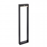 Dannah - Black Solar Bollard With Photocell & PIR Dannah - Black Solar Bollard With Photocell & PIR