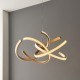 Endon-97614 - Lorenzo - Satin Gold LED Pendant with Crystal