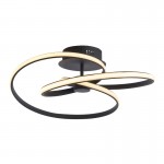 Dune - Black LED Ceiling Lamp Dune - Black LED Ceiling Lamp