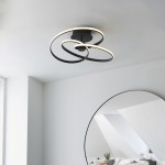 Dune - Black LED Ceiling Lamp Dune - Black LED Ceiling Lamp