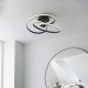 Endon-97633 - Dune - LED Black & White Ceiling Lamp